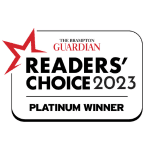 Brampton Guardian Readers' Choice Awards 2023 - Platinum